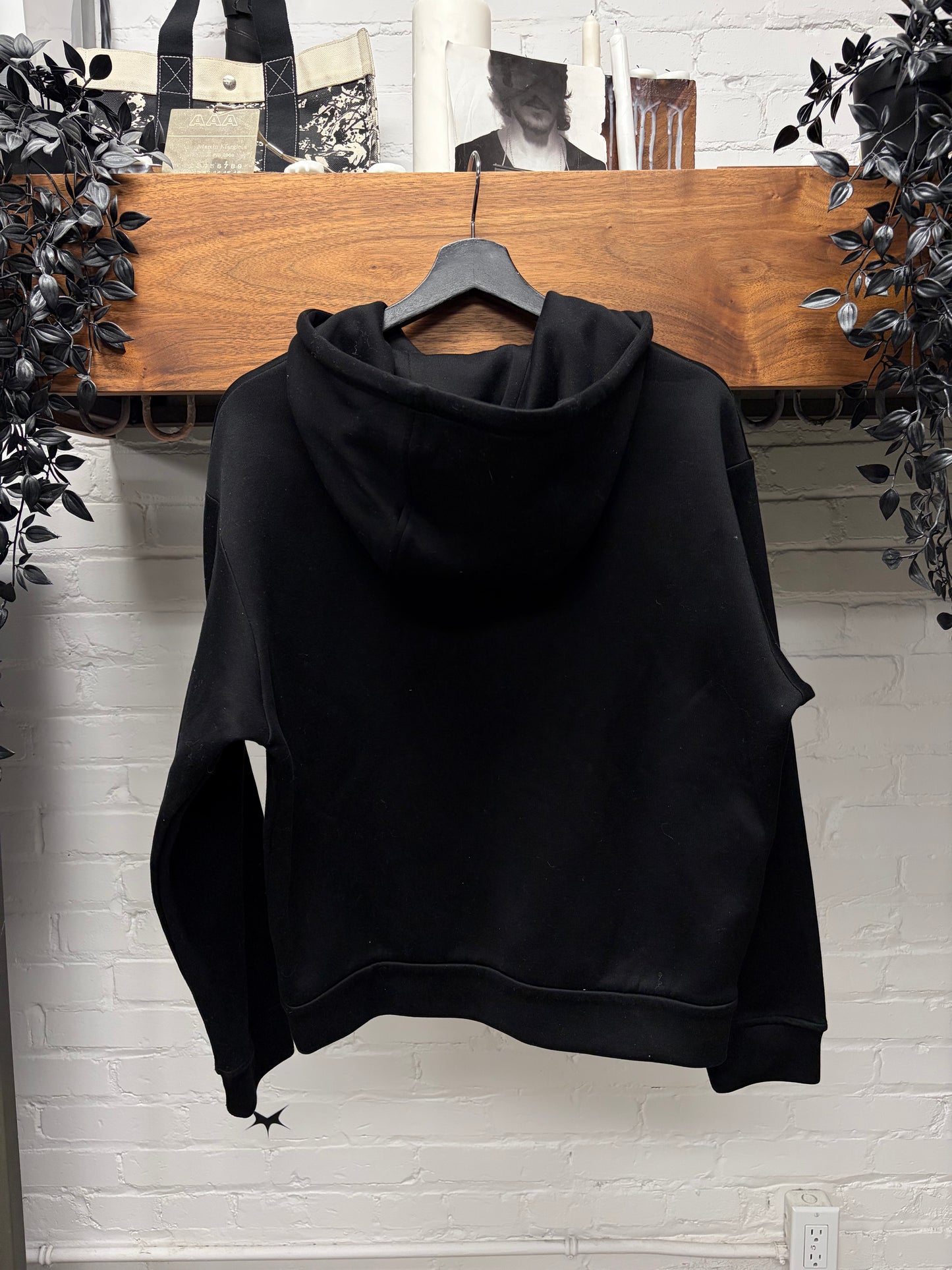 SS2018 Prada ‘Comic Strip’ Black/White Graphic Zip-Up Hoodie