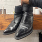 Helmut Lang ‘Backzip’ Pointed Toe Calfskin Leather Boots