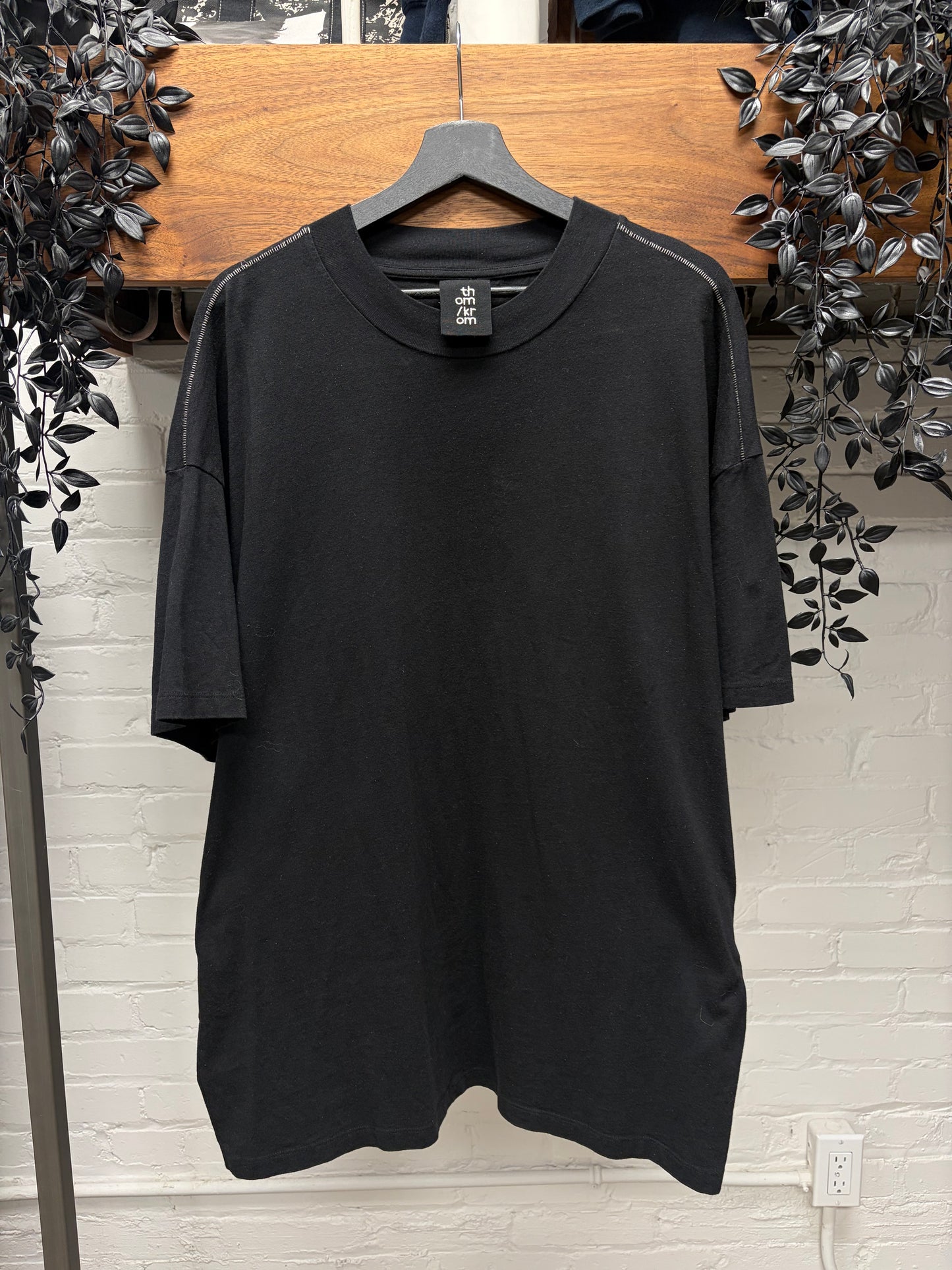 Thom Krom Scar Stitch Black T-Shirt