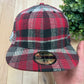 2000s Stussy x New Era Plaid Wool Fitted Hat