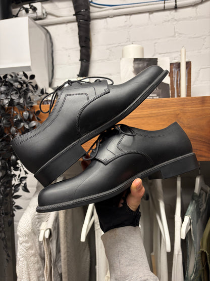 Maison Margiela ‘Tabi’ Black Split Toe Derbys