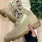 Balenciaga ‘Desert Sand’ Suede Tactical Army Boots