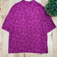 Dries Van Noten ‘Cassi’ Fuchsia Pink Camp Collar Shirt