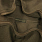 Dolce & Gabbana Military Pocket Washed Brown Zip Up Sweater