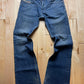 Diesel Washed Blue Flared Boot Cut Denim