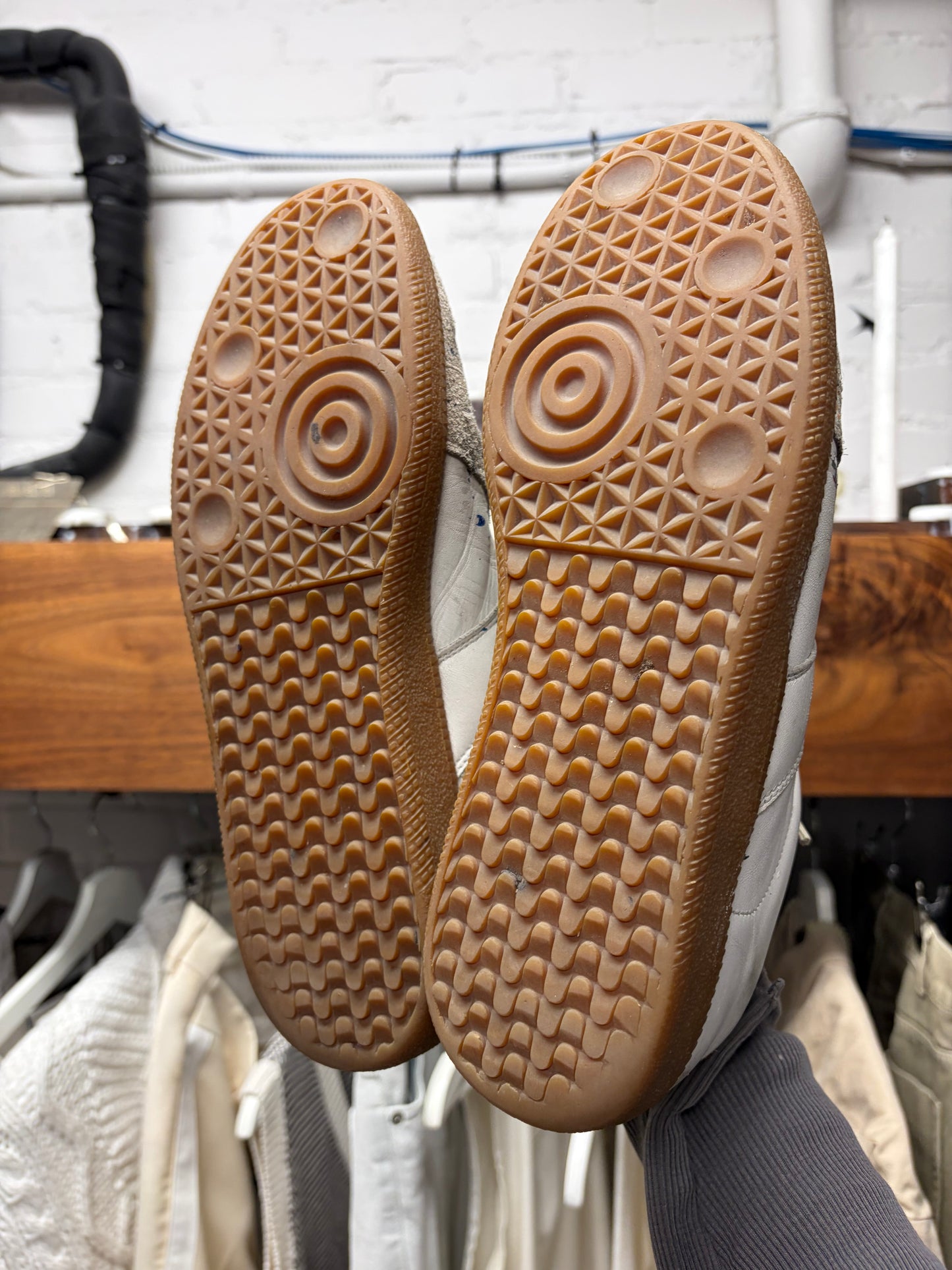 Maison Margiela ‘G.A.T.’ Paint Splatter Low Top Sneakers