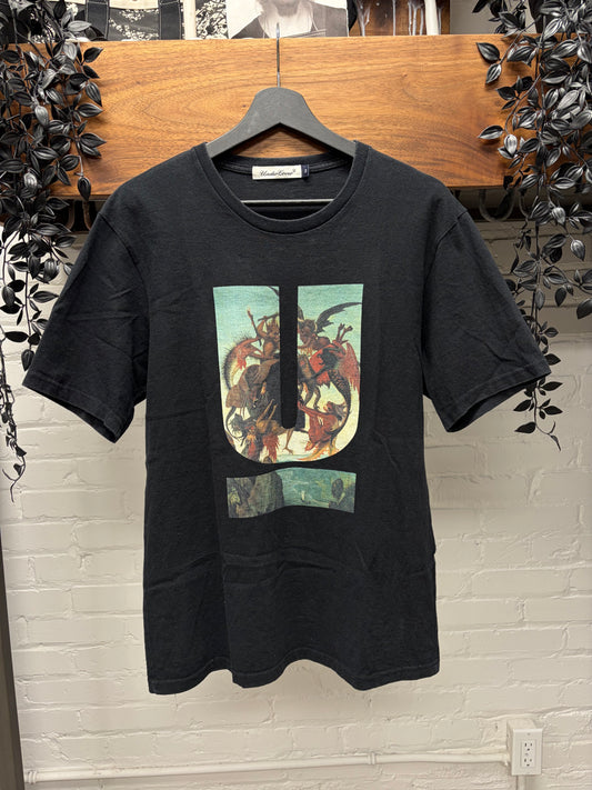 Undercover ‘Renaissance U-Logo’ Black Graphic T-Shirt