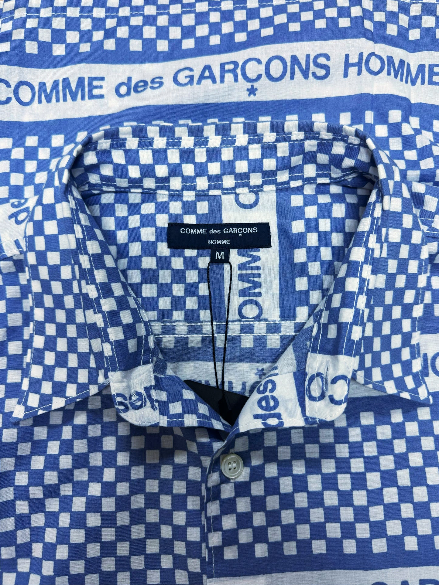 SS2003 Comme Des Garçons Homme Plus Checkerboard Shirt