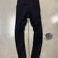 Thom Krom ‘Scar-Stitch’ J-Cut Black Raw Hem Denim