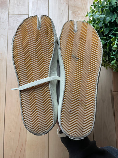 Maison Margiela ‘Tabi’ Converse Split Toe Canvas High Top Sneakers.