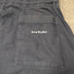 Acne Studios Washed Black Wide Leg Sweatpants