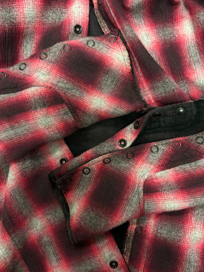 LGB Reversible ‘Shadow Plaid’ Button Down Flannel