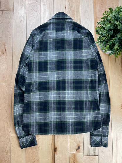 Hysteric Glamour Tartan Plaid Button Down Shirt