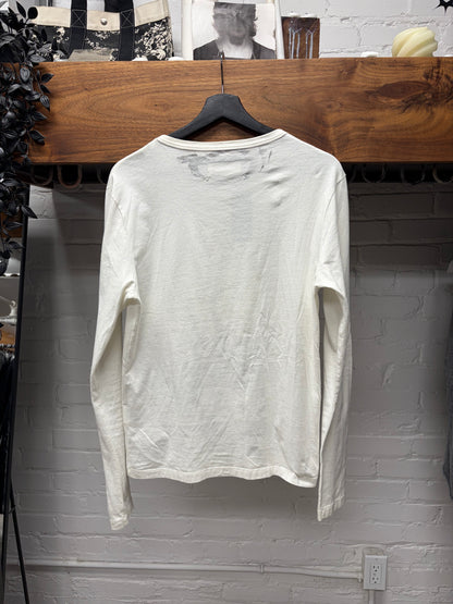 Maison Martin Margiela Trompe L’œil ‘Sketch Drawn Suiting’ Long Sleeve Shirt