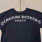 Vintage Chrome Hearts ‘Scroll Logo’ Faded Black T-Shirt