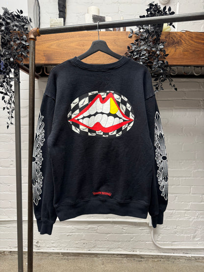 Chrome Hearts x Matty Boy ‘Chomper’ Black Graphic Sweatshirt