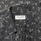 SS2017 Saint Laurent ‘Pointallism’ Silk Short Sleeve Shirt