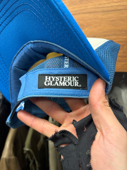 Hysteric Glamour ‘See No Evil’ Blue/White Trucker Hat