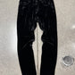 2019 Saint Laurent Black Velour Slim/Skinny Bottoms