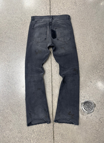 AW2024 Enfants Riche Deprimes Corduroy Appliqué Flared Denim