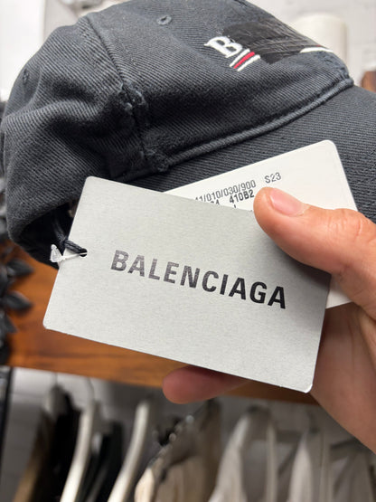 SS2023 Balenciaga ‘Gaffer Tape’ Mudshow Cut-Out Baseball Cap
