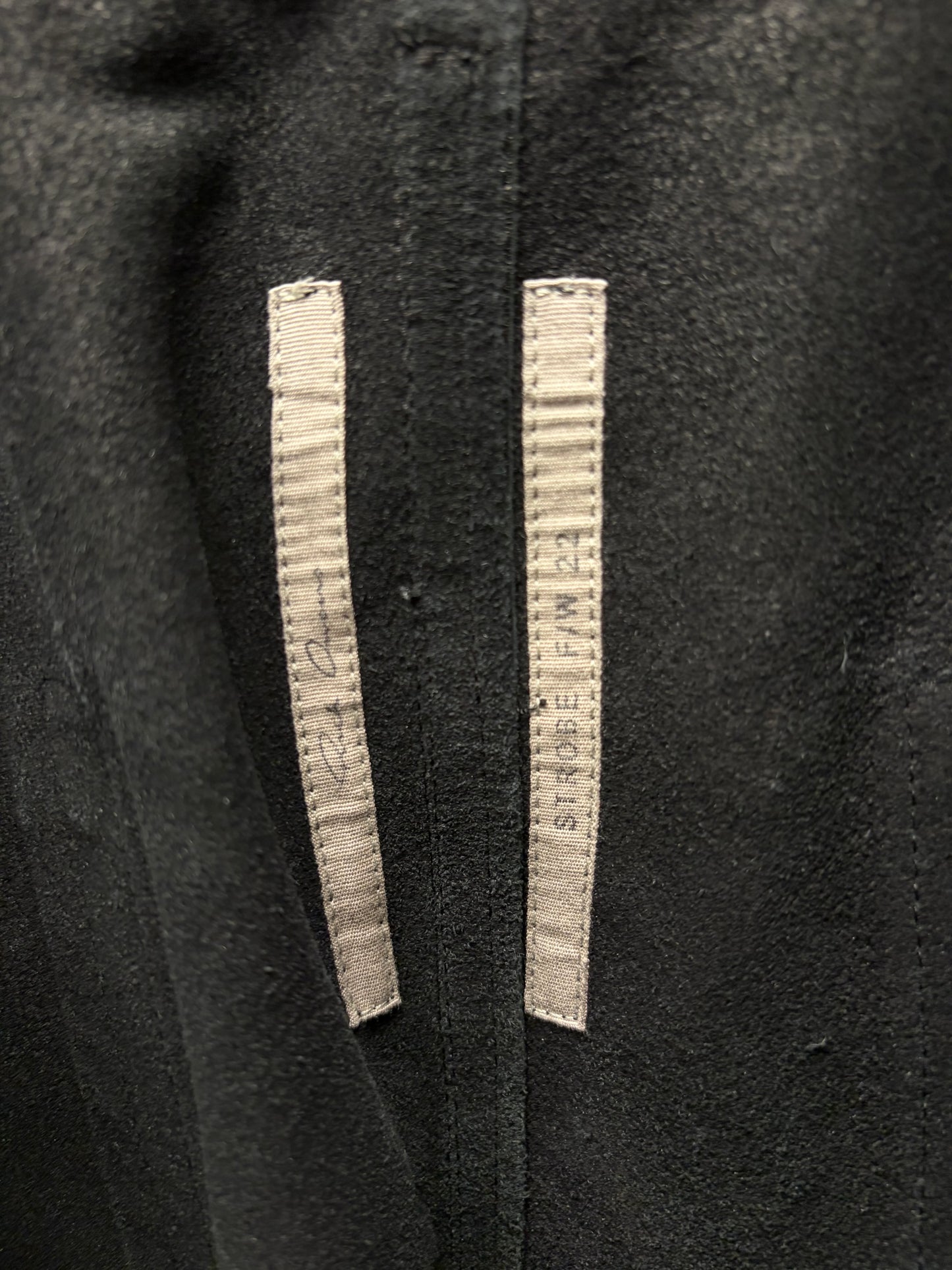 AW2022 Rick Owens ‘Strobe’ Flared Lambskin Leather Pants