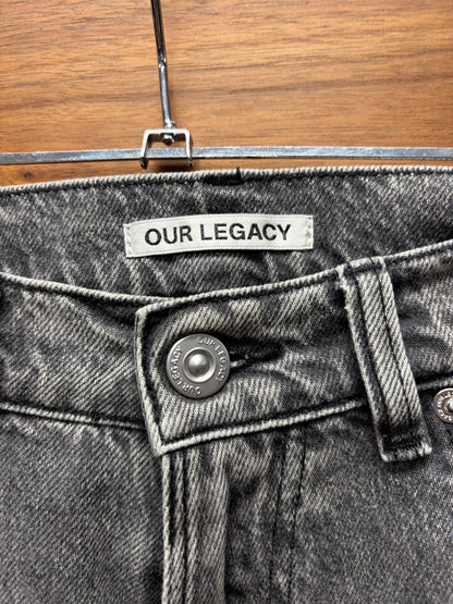 Our Legacy Extended ‘Third Cut’ Grey Denim