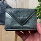 Balenciaga Papier Trifold Compact Silver Wallet