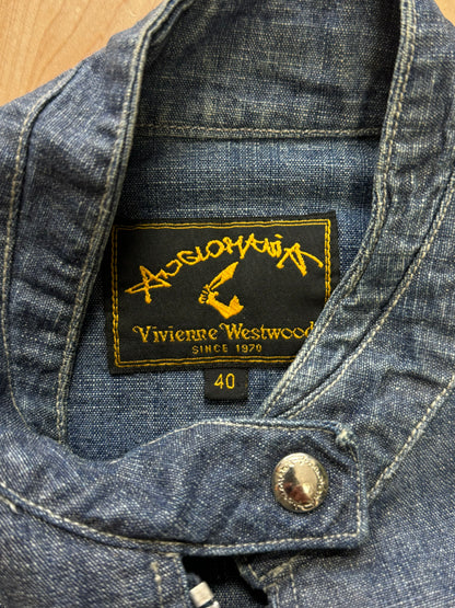 Vivienne Westwood ‘Angelomania’ Denim Moto-Jacket