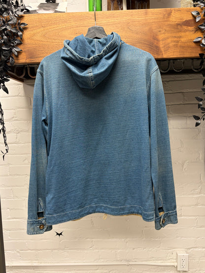 Vintage Polo by Ralph Lauren ‘Gunner Smock’ Washed Blue Denim Jacket