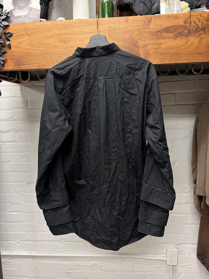 2019 Comme Des Garçons Black ‘Triple Sleeve Cuffs’ Button Up Shirt