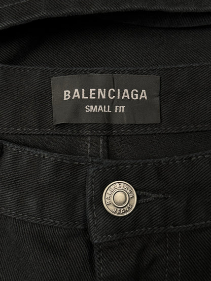 2023 Balenciaga ‘Bootcut Flared’ Black Denim