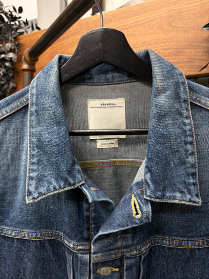 SS2016 Visvim ‘101 JKT’ Blue Denim Trucker Jacket