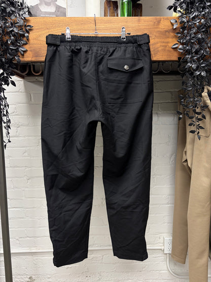 AW2017 Givenchy by Ricardo Tisci Black Zip Bottom-Hem Track Pants