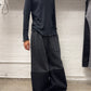 SS2023 Balenciaga ‘Mudshow’ Hybrid  Black Sweat-Pant/Denim