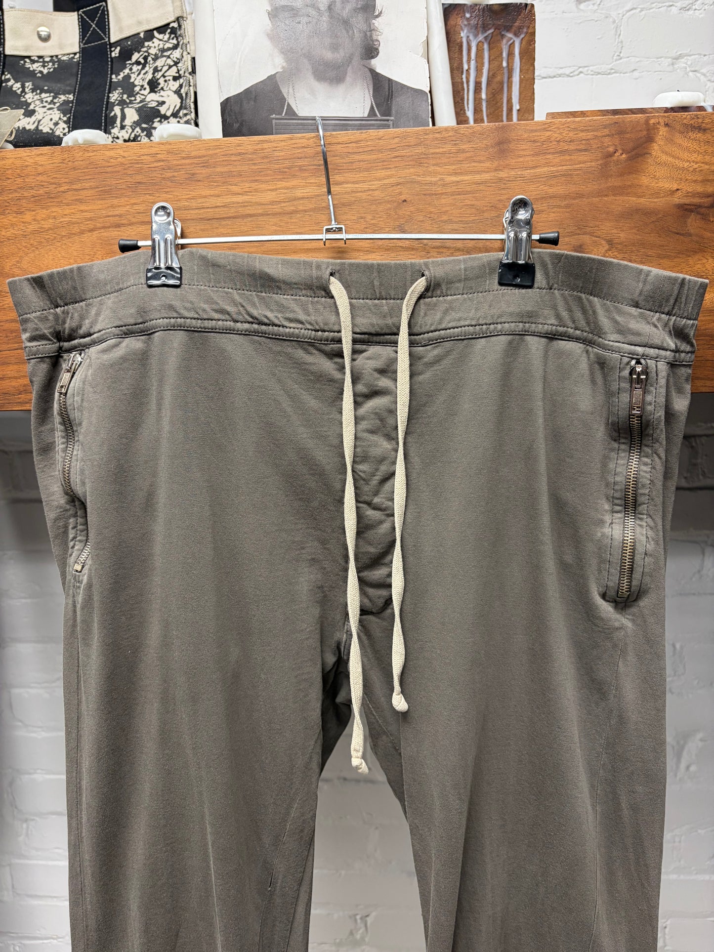 SS2015 Rick Owens ‘Faun’ Dark Dust ‘Berlin’ Drawstring Sweatpants