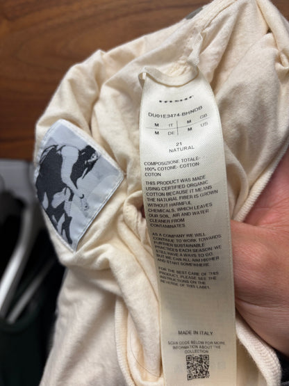 Rick Owens Natural White Cotton Hood