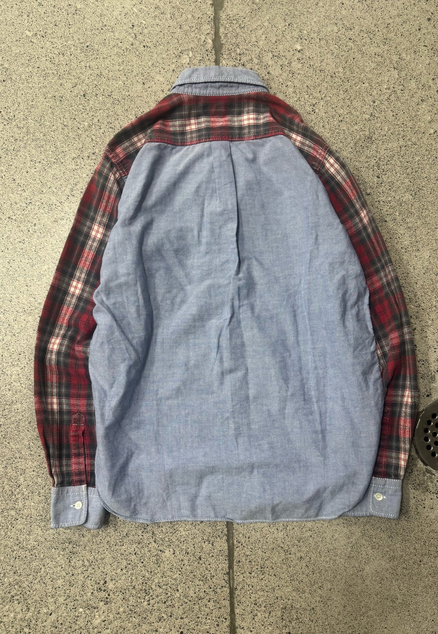 SS2011 Comme Des Garçons Tartan Plaid Button Down Shirt