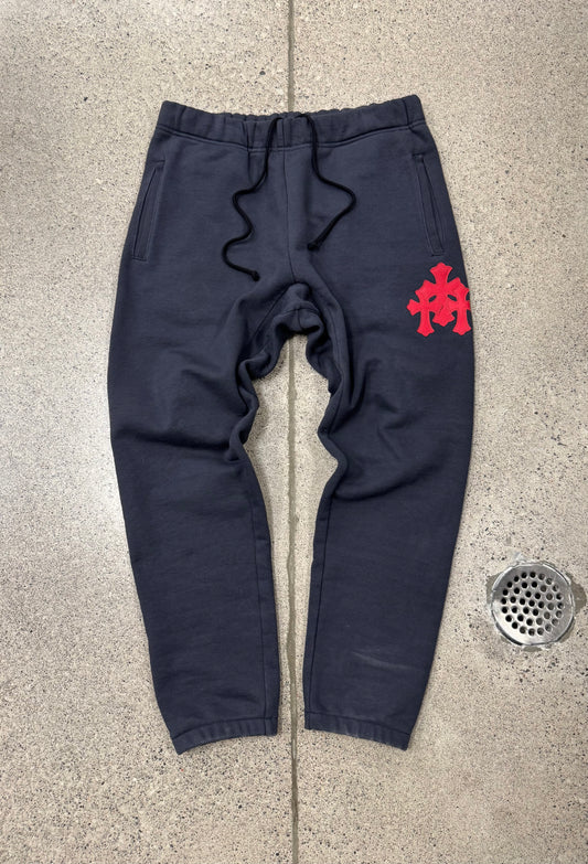 Chrome Hearts ‘Paperjam’ Triple Cross Patch Sweatpants