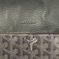 2013 Goyard ‘Grand Bleu’ GM Grey Leather Messenger Bag