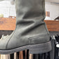 AW2004 Dior Homme ‘Victim of the Crime’ Leather High Cut Boots
