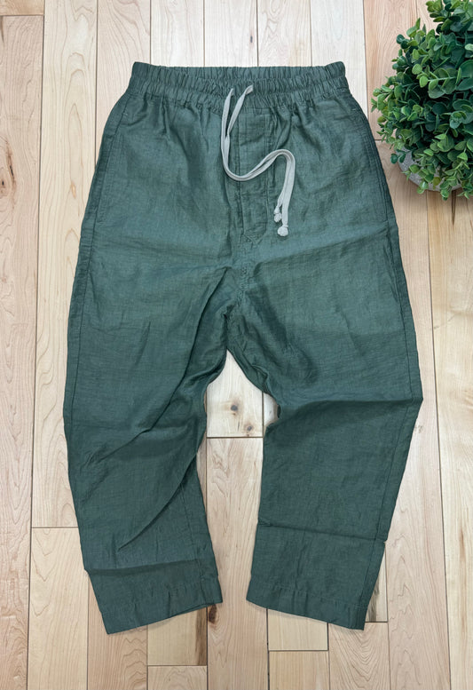 AW2023 Rick Owens ‘Edfu’ Drawstring 3/4 Lenth Pants