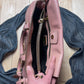 Miu Miu Pink Leather Full Size Crossbody/Top Handle Bag