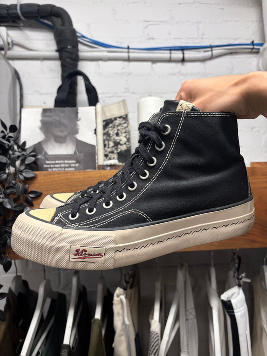 Visvim ‘Skagway Hi’ Black Canvas High Top Sneakers
