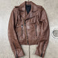 AW2010 Balenciaga by Nicholas Ghesquiere Lambskin Leather Jacket