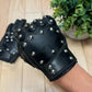 Kadoya ‘Hammer’ Armour Studded Leather Gloves