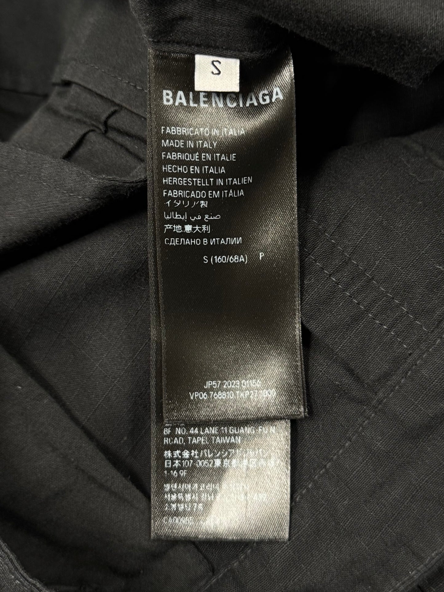 2023 Balenciaga ‘Convertible’ Ripstop Flared Cargo Pants