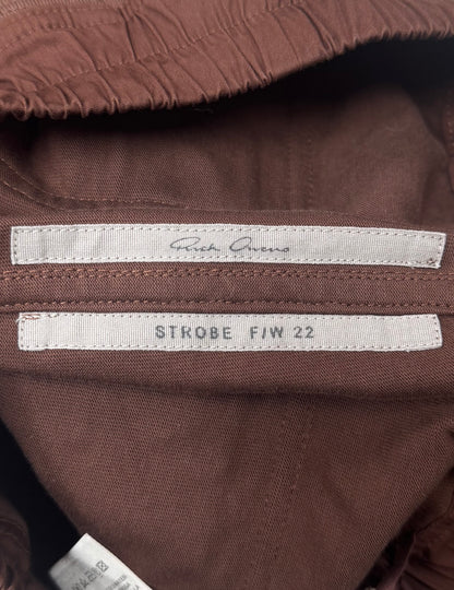 AW2022 Rick Owens ‘Macassar’ Pentagram Sweatpants