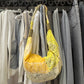 Kapital ‘Snuffkin’ Paisley Yellow Patchwork Bandanna Sling Bag