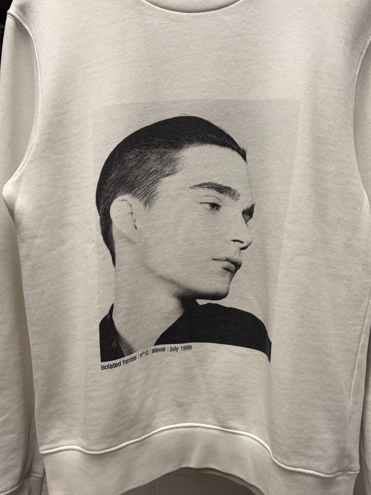 Raf Simons ‘Isolated Heroes’ Portrait Graphic Sweatshirt